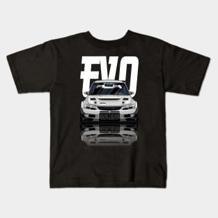 Mitsubishi Lancer Evolution Evo 9, IX, JDM Car Kids T-Shirt